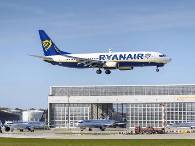 Vuelo Ryanair evadió tormenta Amy y aterrizó en Manchester con combustible al límite